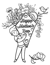 Confidence, community, and joy design by tiana crispino in april, parachute sent out an email to their mailing list with the messaging. Free Happy Mother S Day Coloring Page