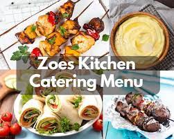 zoes kitchen catering menu 2023