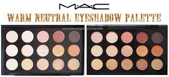 mac warm neutral eyeshadow palette