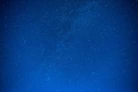 dark blue night sky with many stars