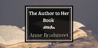 her book by anne bradstreet poem ysis