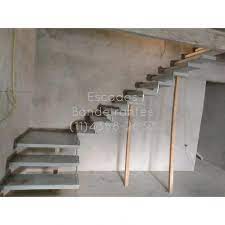 Fotografia de escada l com patamar em pe de aluminio por artes designer escadas #1096252. Escada Em Formato L Escadas Bandeirantes