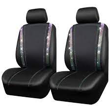 Leather Diamond Bling Car Seat Covers