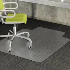 reale wide lip chair mat for thin