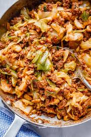 fried cabbage recipe with sausage