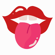 pop art vector speaking red lips y