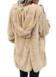 Dokotoo Womens Cozy Ladies Oversized Fuzzy Fluffy Fleece
