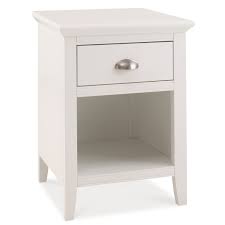 Edward hopper white bedside table with 3 drawers, assembled bedside cabinet with | ebay. Casa Bampton One Drawer Bedside Table