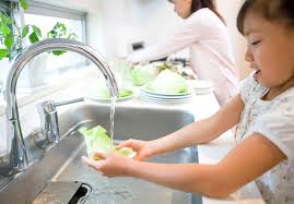 stainless steel sink clean