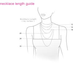 59 Cogent Necklace Measurement Chart
