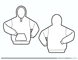 Hooded Sweatshirt Template Images Hoodie Design Vector Free