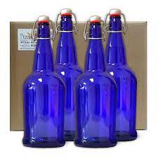 Blue Glass Bottles For Blue Solar Water