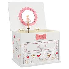 songmics ballerina jewelry box