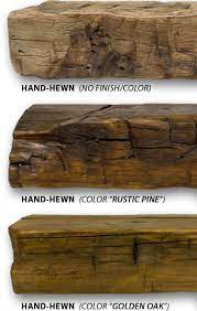 Hand Hewn Fireplace Mantels Made With