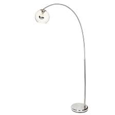 Globe Electric Floor Lamp With Clear