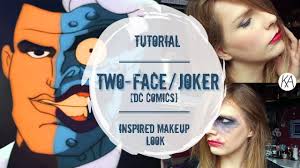 tutorial two face joker dc comics