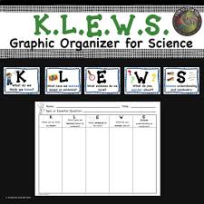 Klews Chart Graphic Organizer For Science Graphic