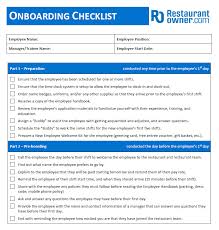 onboarding checklist setup planning