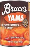 Who makes canned sweet potatoes?
