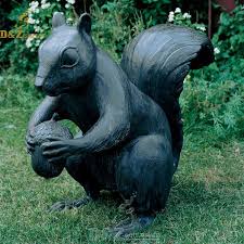 Outdoor Squirrel Statue Animal