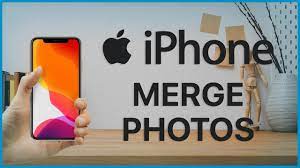 merge or combine photos on iphone