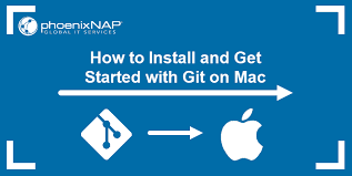 install and get started with git on mac