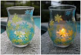 Stained Glass Candle Holders A Little
