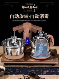 Hoàn toàn tự động ấm đun nước điện ấm đun nước tại nhà tự bơm trà thông  minh đặt bếp cảm ứng máy pha trà ấm siêu tốc misuko
