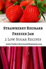 strawberry rhubarb freezer jam 2