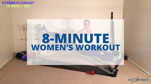 8 Minute Womens Total Gym Workout