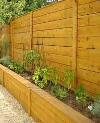 Privacy Fence Planter Boxes Ideas