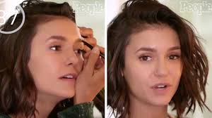 nina dobrev does red carpet makeup