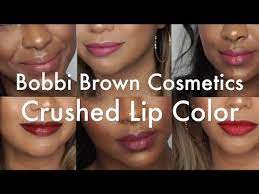 bobbi brown crushed lip color review