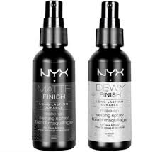 nyx setting spray best matte finish