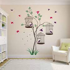 Bird Cages Wall Stickers