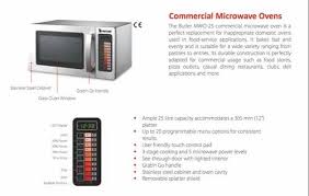 Butler Commercial Microwave Oven