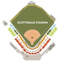 Seating Chart For Sf Giants At Scottsdale Stadium