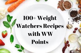 weight watchers recipes with ww points