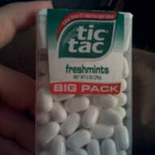 tic tac tic tac and nutrition facts