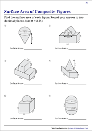 This is a very diverse skill. Surface Area Of Composite Figures Worksheets