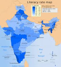 List Of Indian States And Union Territories By Literacy Rate