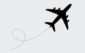 airplane vector art icons and
