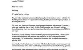 Classic Cover Letter Template MyOptimalCareer