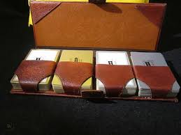 Fortunately, there is a solution. Leather Playing Card 4 Deck Holder 1945 Era Vintage 1 Unopened Pack Poker 345543120