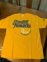 Golden state warriors jersey guide. Nba Golden State Warriors Strength In Numbers 2016 Conference Finals T Shirt Ebay