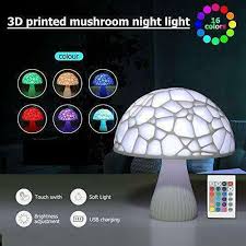 Night Lights For Kids Angtuo Baby Led Mushroom Lamp Soft Silicone Lampshape 4 For Sale Online Ebay