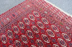 antique hand knotted tekke rug from