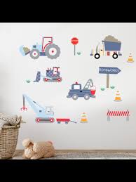 Construction Site Wall Stickers