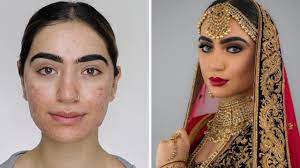 indian bridal makeup acne e skin