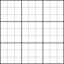 Free Sudoku Blank Forms Sudoku Printable Grids Toronto